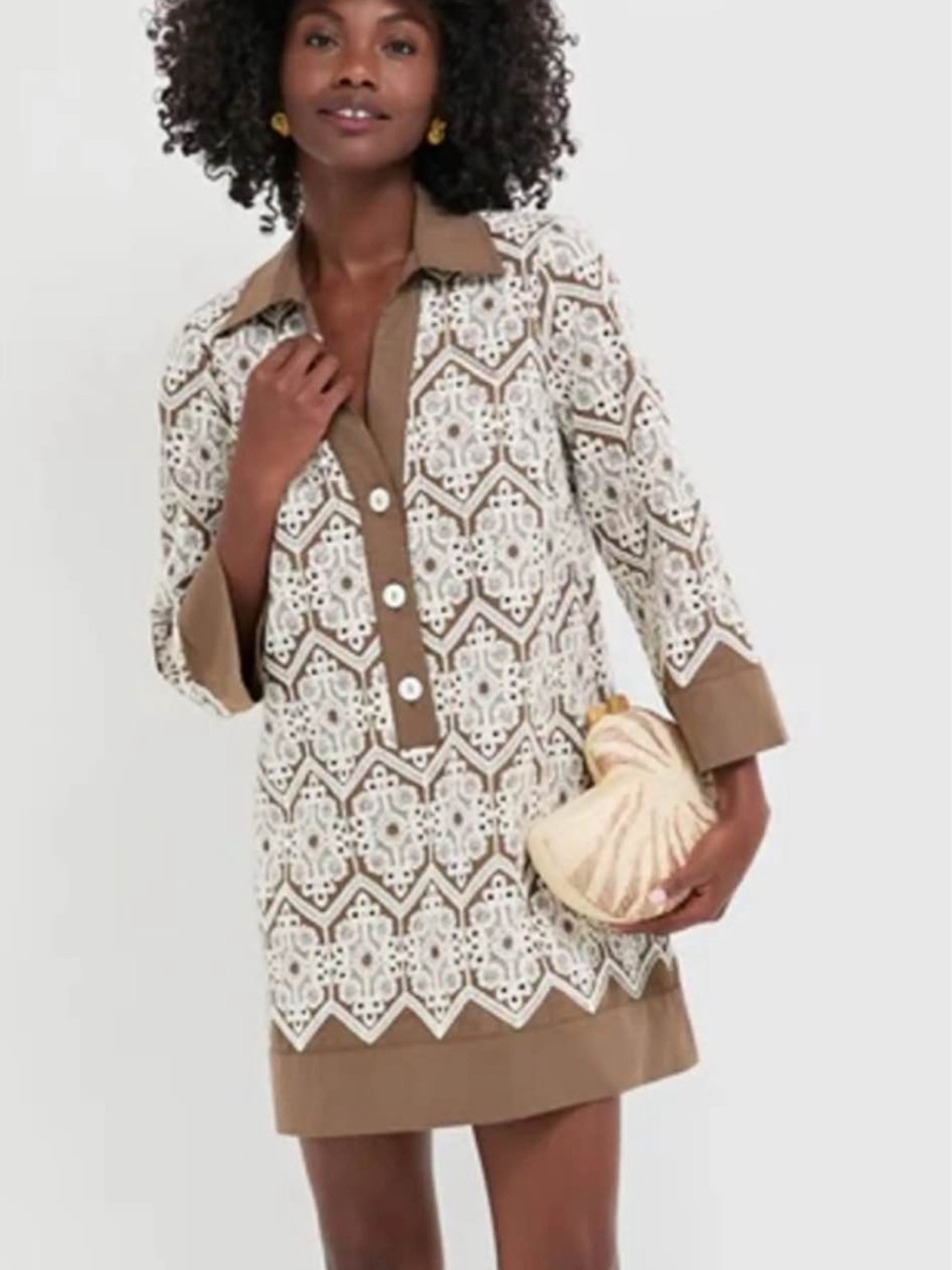 Tuckernuck Crochet Collier Lace Dress • SM